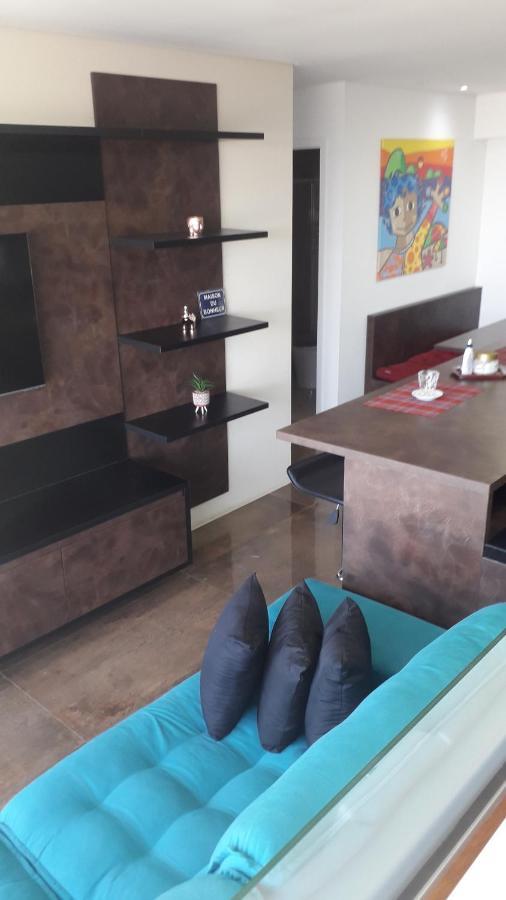 Maravilhoso Apto Vista Mar Jacuzzi Wi Fi Pé Areia Santos  Esterno foto