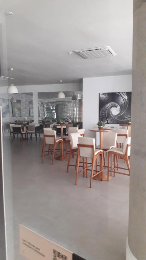 Maravilhoso Apto Vista Mar Jacuzzi Wi Fi Pé Areia Santos  Esterno foto